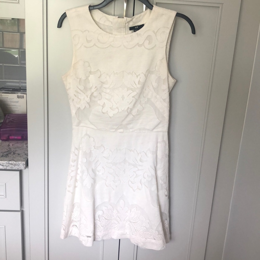 Off white dress